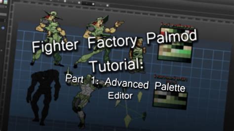 fighter factory advanced palette editor